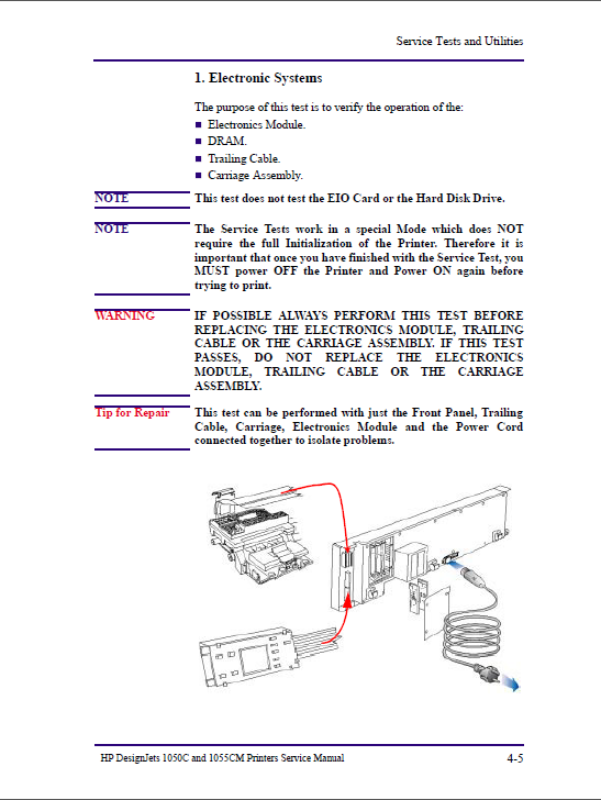 HP Designjet 1050C 1055CM Service Manual-3